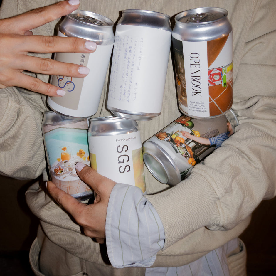 オープンブック酒造の缶サワー、始動の挨拶